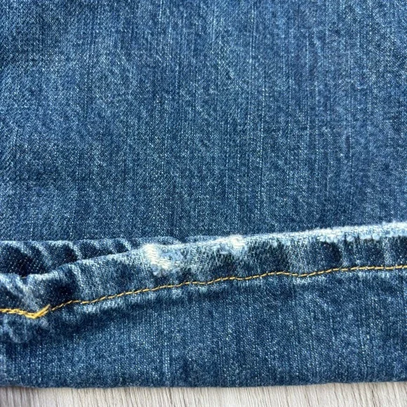 Polo Jeans Ralph Lauren VTG Men's Cotton Denim Blue Jeans Flag Banner 36x32 - Picture 12 of 13